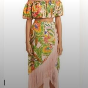 Parrot 2-Piece Maxi Skirt Set - SIZE/M